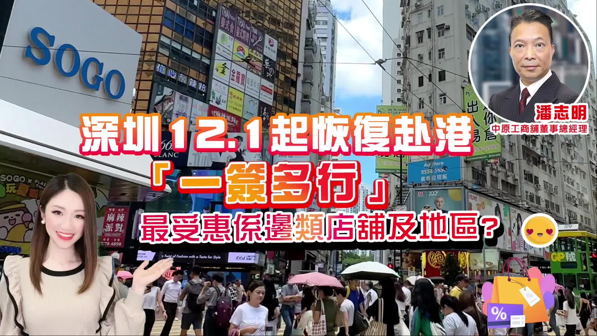 投資面面睇 深圳12.1起恢復赴港「一簽多行」｜tips | centaline commercial