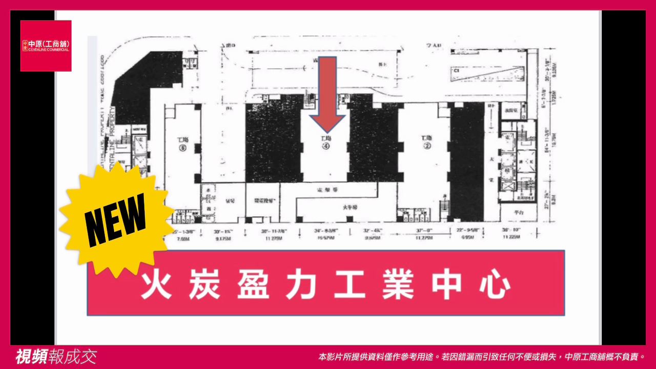 火炭 盈力工業中心｜中原工商舖